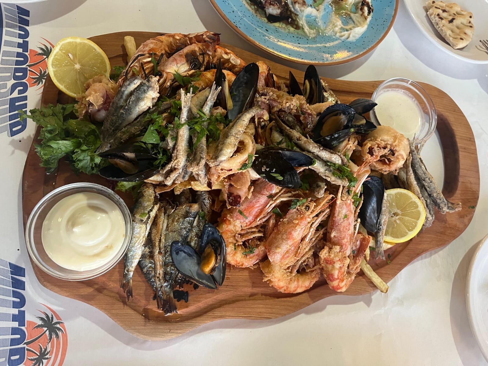 platou fructe de mare motorship