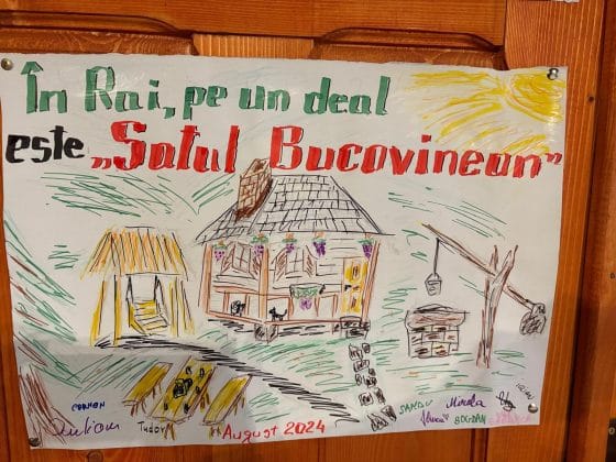 pensiunea satul bucovinean